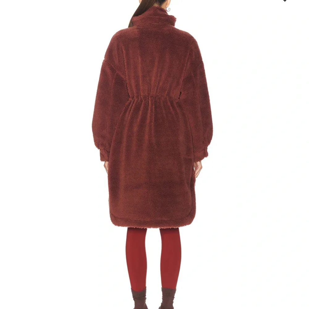 🐻 Varley Jones Sherpa Coat Small •size small - Picture 14 of 16